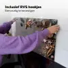 Winter - Kerst - Specerijen - Beton Inductie beschemer met haakjes klein -ky-ophangen-nl