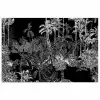 Palm - Jungle - Tropical poster papier klein -3d