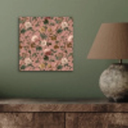 Bloemen - Klassiek - Roze aluminium wit klein 46 -sfeer2