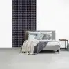 Plaid - Patroon - Ruit - Blauw fotobehang vinyl groot 64 -slaapkamer
