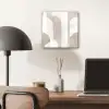 Abstracte bogen - Modern - Beige aluminium wit klein -sfeer5