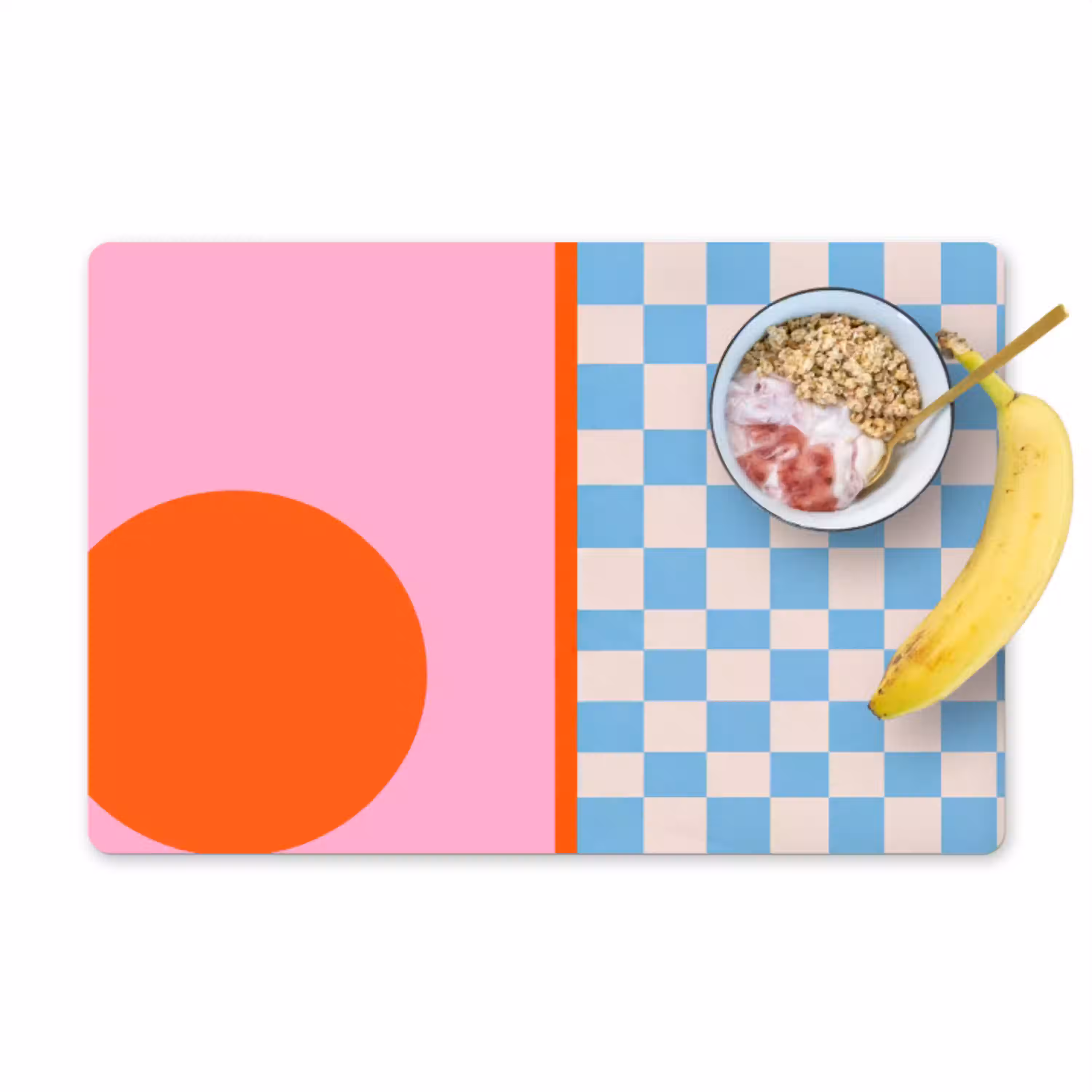 Abstract - Vormen - Geometrisch - Modern - Kleurrijk Placemat vinyl groot -zzzproduct_Kitchenyeah-website