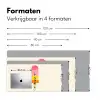 Waterijsje - Retro - Stokje - Roze Muismat XXL klein -sfeer5