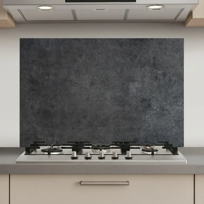 Industrieel - Leisteen - Grijs - Structuur - Beton keuken achterwand spatscherm klein -3d_website