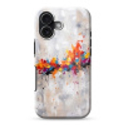 Abstract - Schilderij - Kleurrijk - Dynamisch Toughcase MagSafe Apple iPhone 17 klein -3d