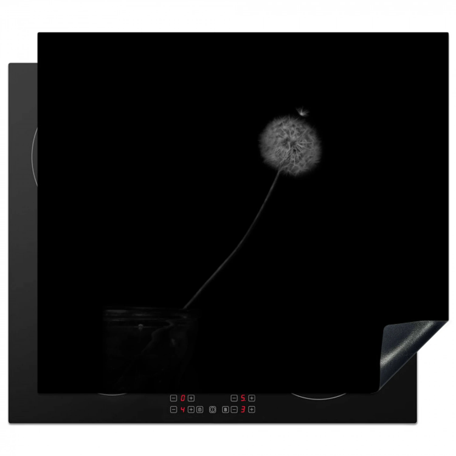 Een Vleugje Fragiliteit Inductie beschermer vinyl 3mm middel -3d