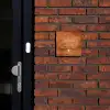 Roest - Sierlijk Naambord Vierkant klein -sfeer1-XS