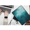 Bootje - Water - Blauw laptophoes neopreen klein -bureau