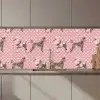 Hart - Poedel - Patroon keuken achterwand 2 middel 871 zz_3dshopping