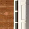 Terracotta - Klassiek Naambord Rond klein -sfeer3-rond-XS