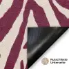 New era - Bordeaux - Zebraprint Deurmat klein -antislip_DE