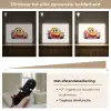 Raceauto - Oranje - Jongens - Kinderen - Auto Light Box met batterij (Wandlamp kind) middel -USP_dimbaarNL