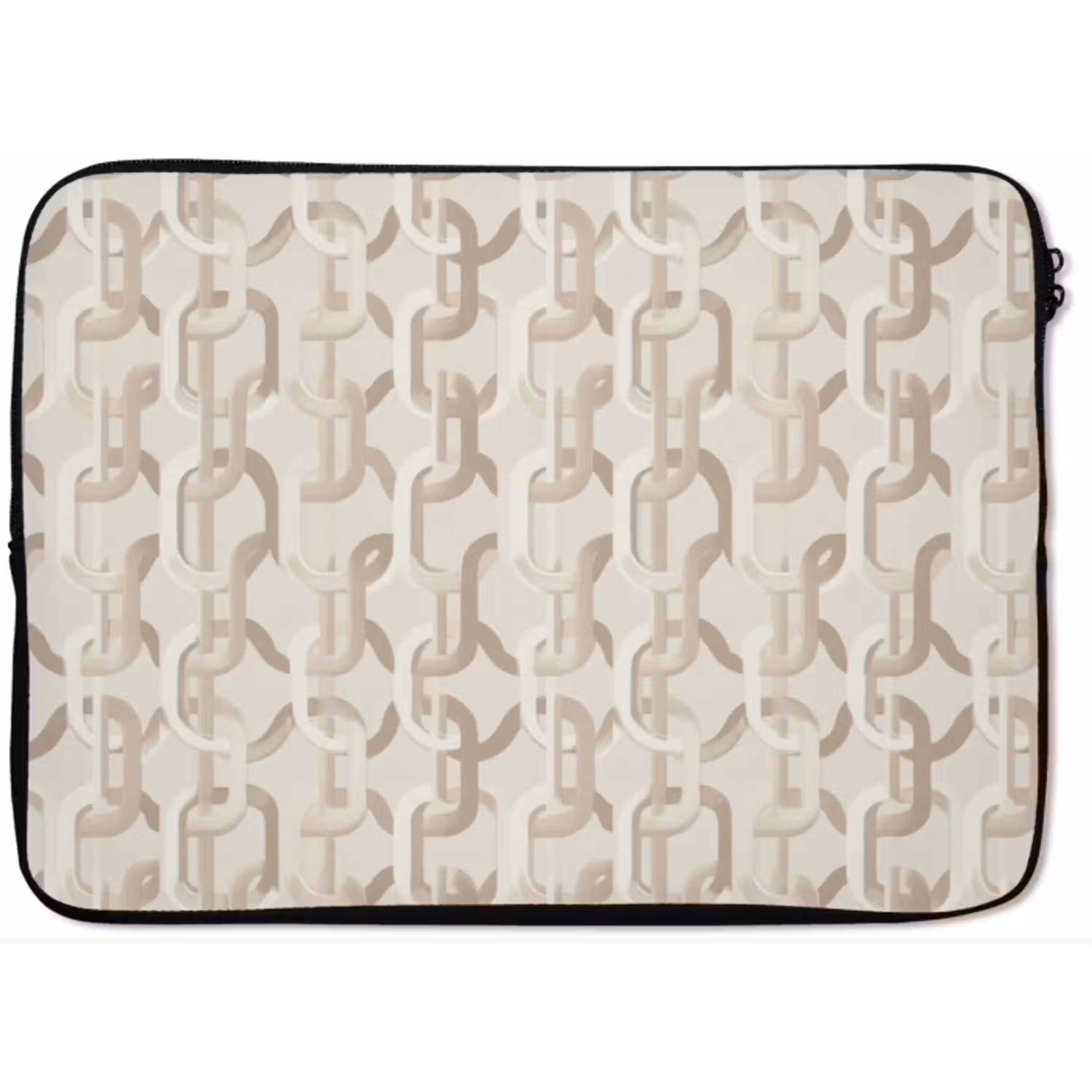 Motief - Abstract - Beige laptophoes neopreen klein 279 -zkaufland3dotto
