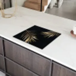 Gouden Elegantie van de Tropen Inductie beschermer vinyl 3mm klein -sfeer8