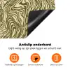 Abstract - Marmer - Groen Inductie beschermer vinyl 3mm klein 276 -zzzzzzz-td-onderkant
