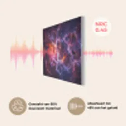 Space - Stars - Abstract - Colorful PET vilt klein -USP_NL