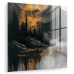 Natuur - Abstract - Landschap - Modern plexiglas 5mm klein -zzzproduct_nieuw