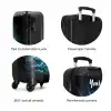 Thunder Wheels NBS - Handbagage koffer - Kinderen Unisex middel zzzzzzzbolletjes_ENG