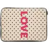Love - Stippen - Roze laptophoes neopreen klein -zkaufland3dotto