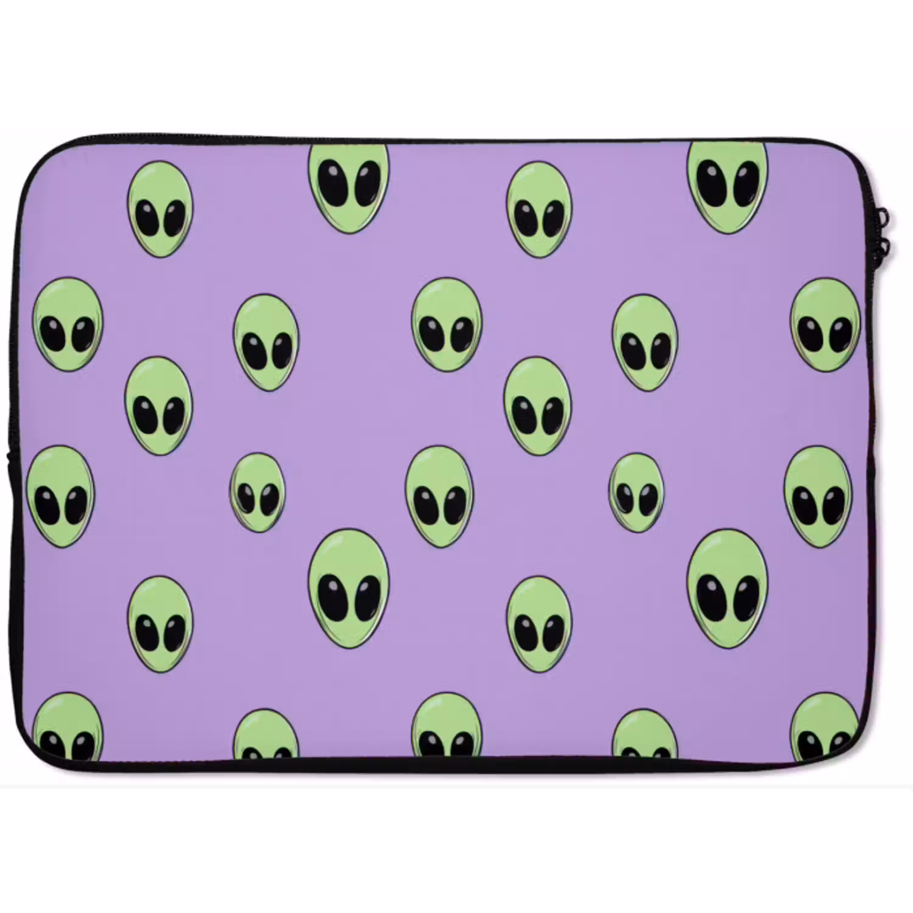 Alien - Retro - Lila laptophoes neopreen klein 279 -zkaufland3dotto