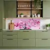 Bloemen - Orchidee - Roze keuken achterwand 2 middel -sfeer3