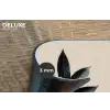 Laurierbladeren - Bloemknoppen - subtiel Placemat vinyl groot -closeup
