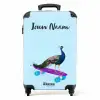 Passerende pauw NBS - Handbagage koffer - Kinderen Unisex middel -productfoto_recht