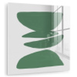 Abstract - Groen - Vormen - Modern plexiglas 5mm klein -zzzproduct_nieuw