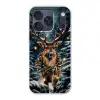 Kerst - Magie - Bos - Kleurrijk Telefoonhoesje iPhone 17 Pro klein -3d
