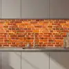 Bakstenen - Muur - Rood keuken achterwand 2 middel 871 zz_3dshopping