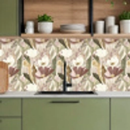 Bloemen - Aquarel - Kleurrijk keuken achterwand 2 middel 871 -sfeer3