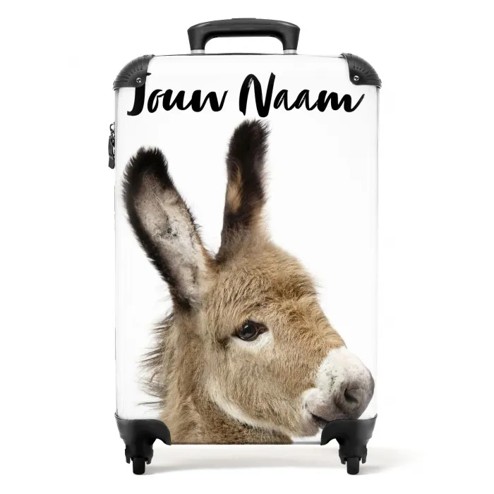Eddy Ezel NBS - Handbagage koffer - Kinderen Unisex middel -productfoto_recht
