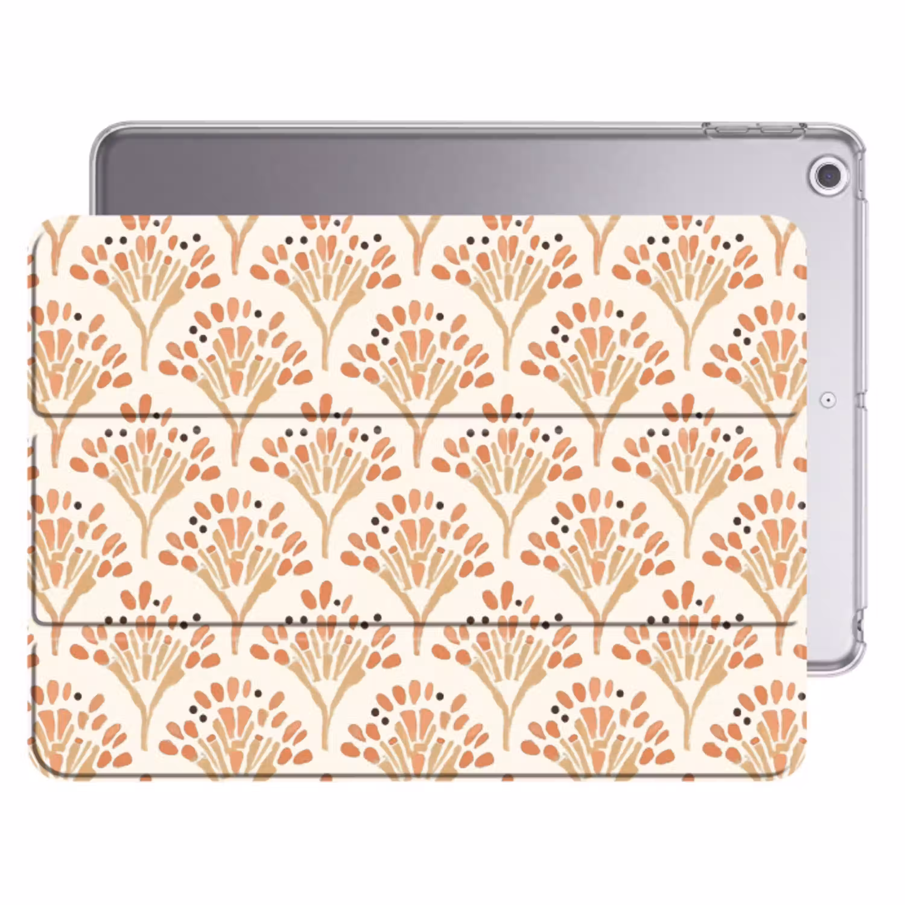Terracotta - Waaiers - Schilderachtig - Patroon Apple iPad 2017 middel 1172 -threedimensional_3d_global