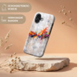 Abstract - Schilderij - Kleurrijk - Dynamisch Toughcase MagSafe Apple iPhone 17 klein -USP_RandenV_NL