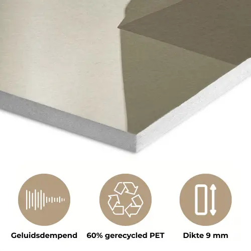 Matcha - Glas - Groen - Minimalistisch PET vilt klein -closeup_NL