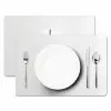 Basketbal - Wit - Schaduw - Lijnen Placemat vinyl groot -zzsfeer2_Kitchenyeah-website