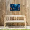 Koraalrif - Vissen - Oceaan - Blauw Tuinposter op houten frame 2 cm dik klein -sfeer4