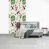 Patroon - Groente - Aquarel fotobehang vinyl groot 64 -slaapkamer