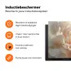 Close up - Pioenroos - Lichtroze Inductie beschermer vinyl 3mm klein -zzzzzzz-td-ups