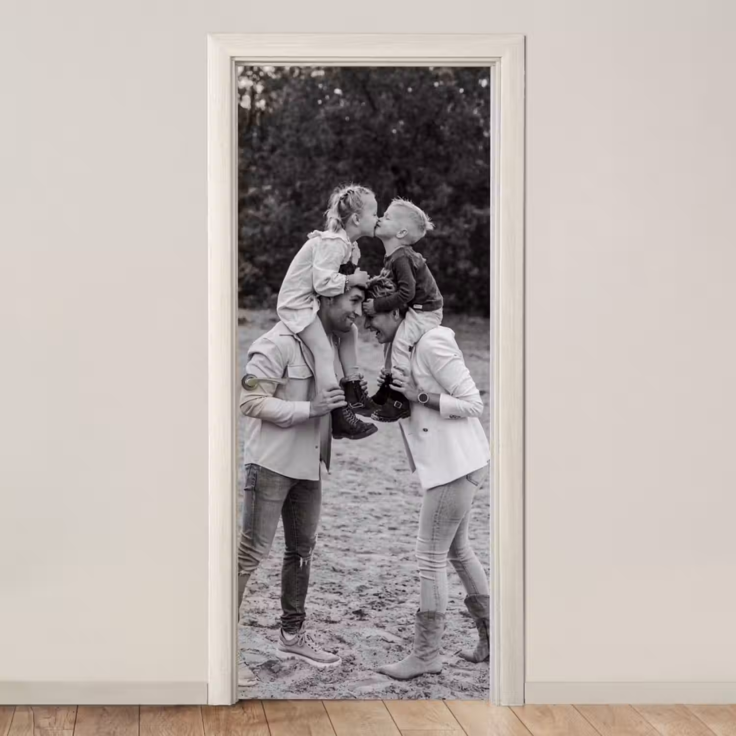 Foto op deursticker