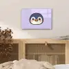 Pinguïn - Paars - Schattig plexiglas 5mm klein -sfeer4