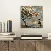 Boom - Graffiti - Banksy Style - Balloon Girl aluminium wit klein -sfeer1