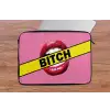 Lippen - Tekst - Kleurrijk laptophoes neopreen klein -tafel