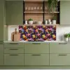 Viooltjes - Kleuren - Bloemblaadjes keuken achterwand 2 middel 871 -sfeer3