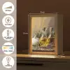 Stilleven - Olijfolie - Knoflook - Kruiden Light Box met kabel (Tafellamp) klein -USP_NL