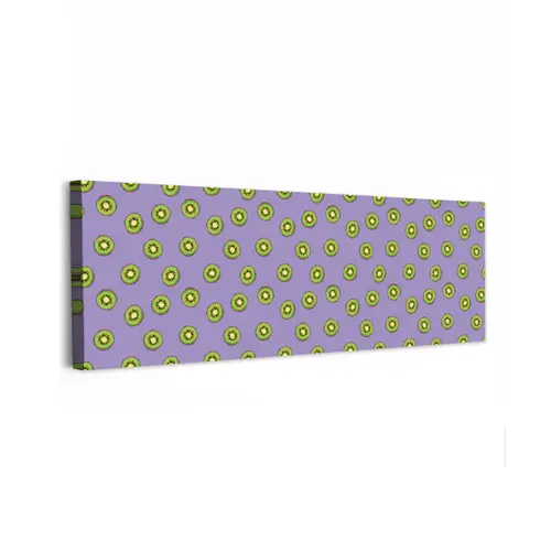 Kiwi - Patroon - Paars canvas 2cm klein 828 -z3d