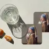 Klassiek - Humor - Kleurrijk onderzetter kurk middel -sfeer4