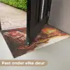 Winter - Kerst - Huis - Openhaard Deurmat klein -USP_NL