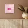 Bisou - Roze - Schaduw plexiglas 5mm klein -sfeer5