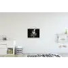 Glas spritz - Krijtletters - Ijsblokjes - Citroen textielposter latten blank klein -kinderkamer